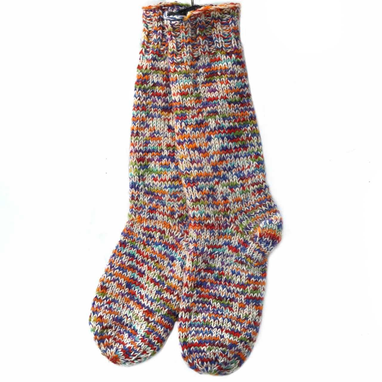 Handwoven Woolen Leg Warmers – Cozy Indoor Socks by Anitya – Warm, Soft, and Comfortable Winter Essential