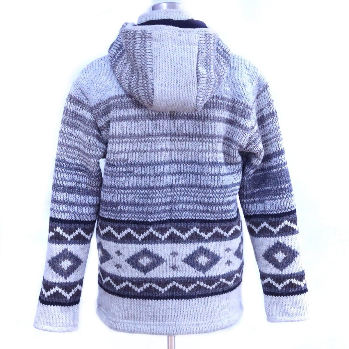 Handwoven Woolen Sweater Hoodie – Warm, Stylish, and Ethically Made by Anitya – Premium Winter Wear for Women