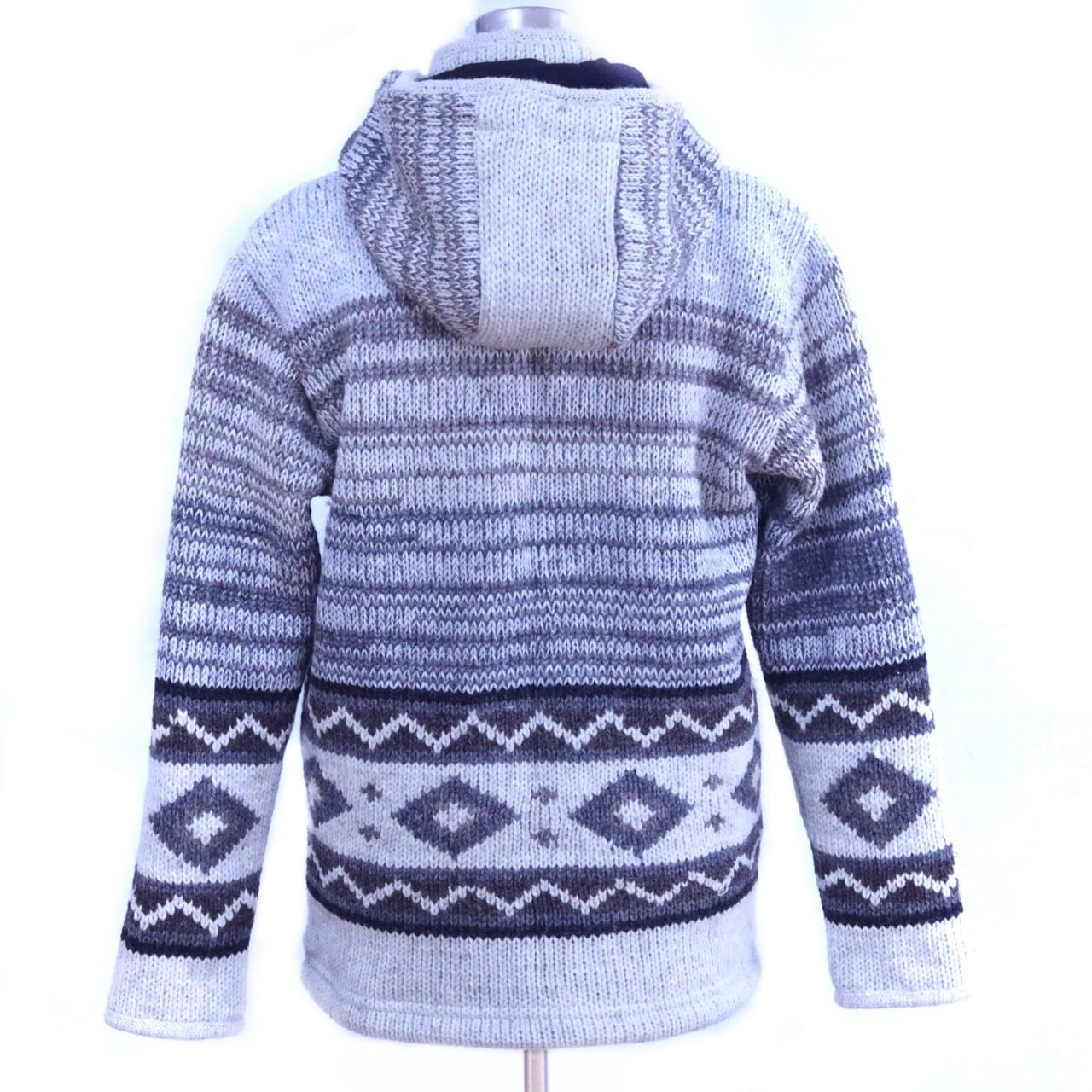Handwoven Woolen Sweater Hoodie – Warm, Stylish, and Ethically Made by Anitya – Premium Winter Wear for Women