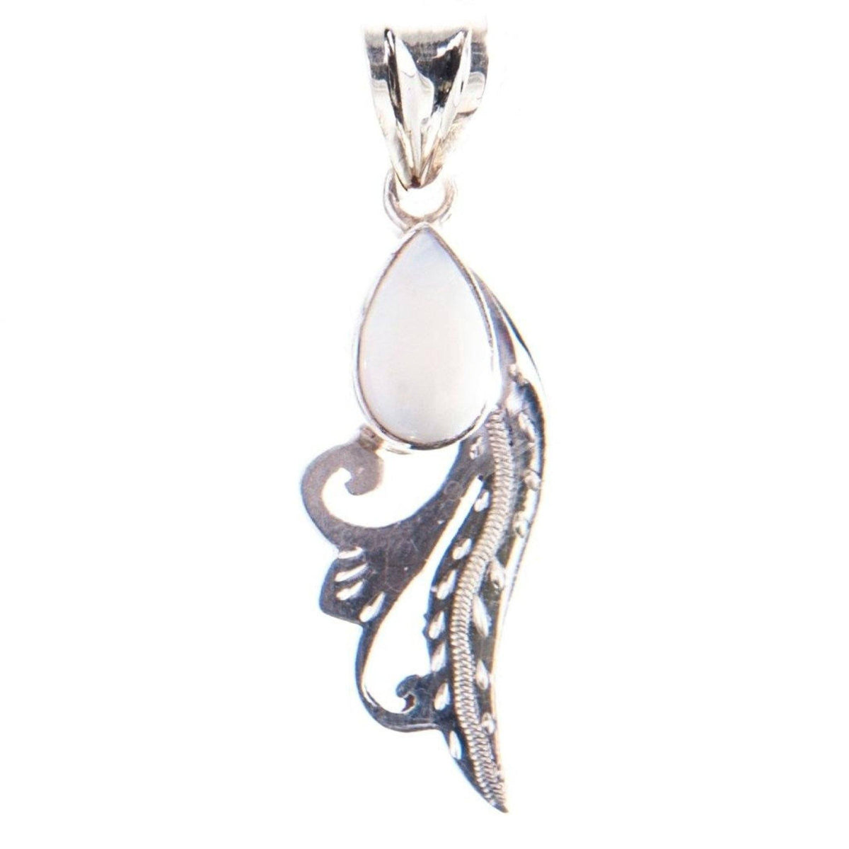 Handmade Sterling Silver Gemstone Pendant – Moonstone, Turquoise, Lapis &amp; Tiger Eye | 925 Silver Artisan Jewelry from Nepal