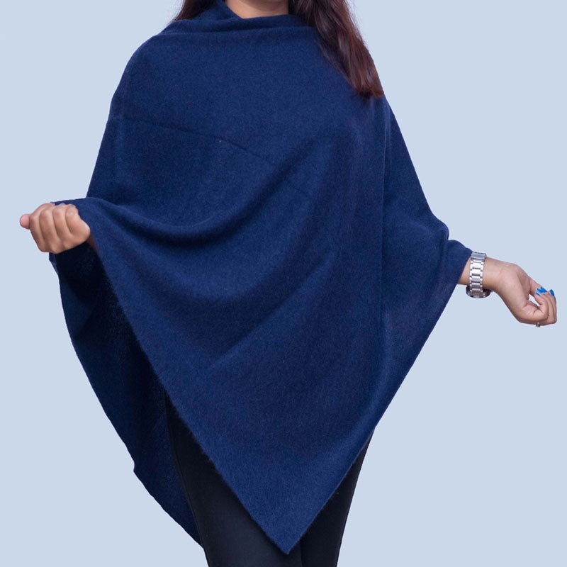 100% Cashmere Poncho for Women – Lightweight, Luxury Wrap by Anitya – Soft, Cozy, and Elegant, Available in Multiple Colors